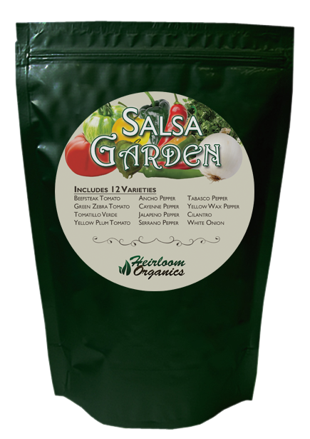 Mexican Salsa & Hot Sauce Making Kit | Basic | 6 Non-GMO Seed Varieties |  Mexican Seeds For Salsa, Hot Sauce, Pico De Gallo | Includes Jalapeno